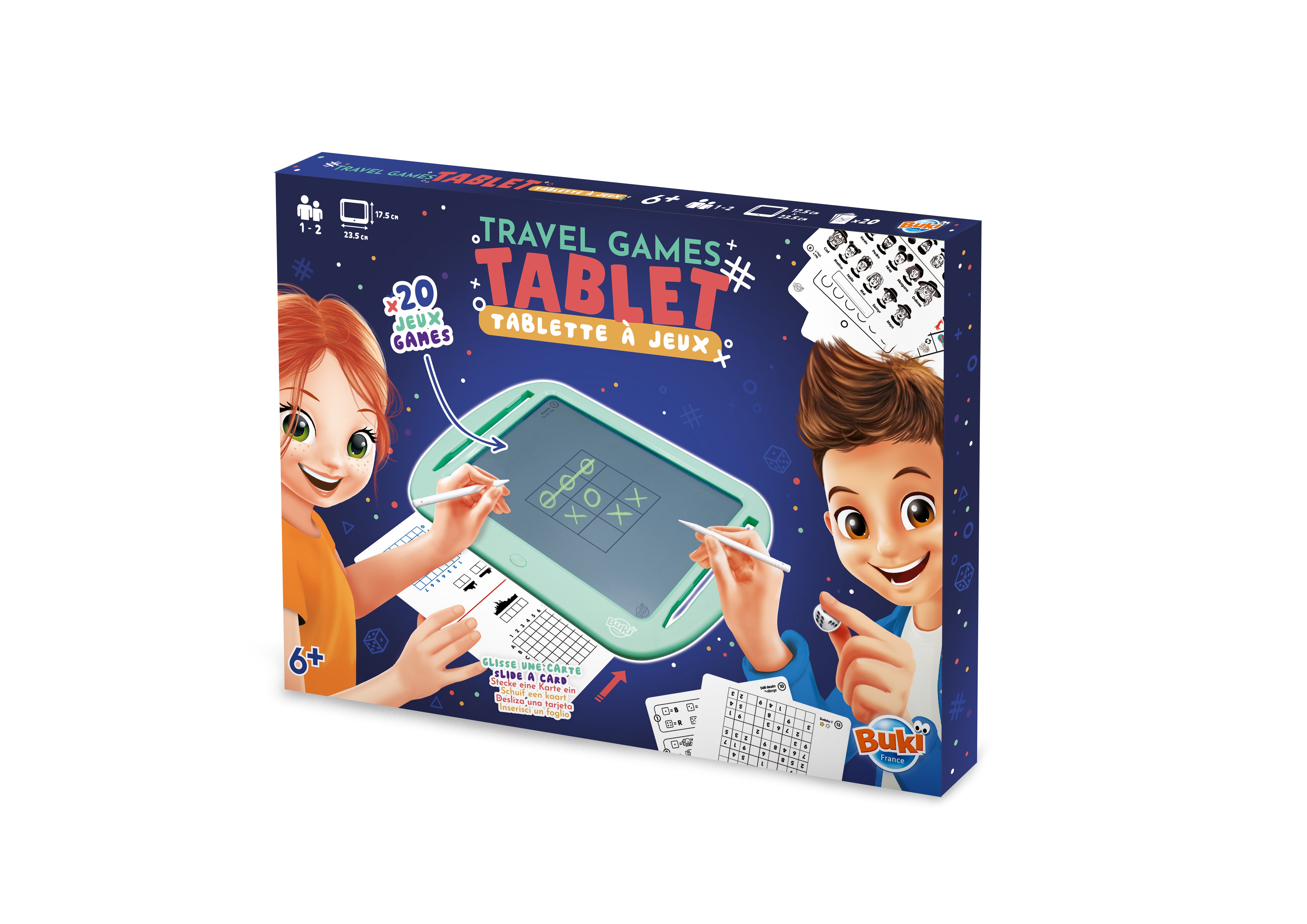 Travel games tablet